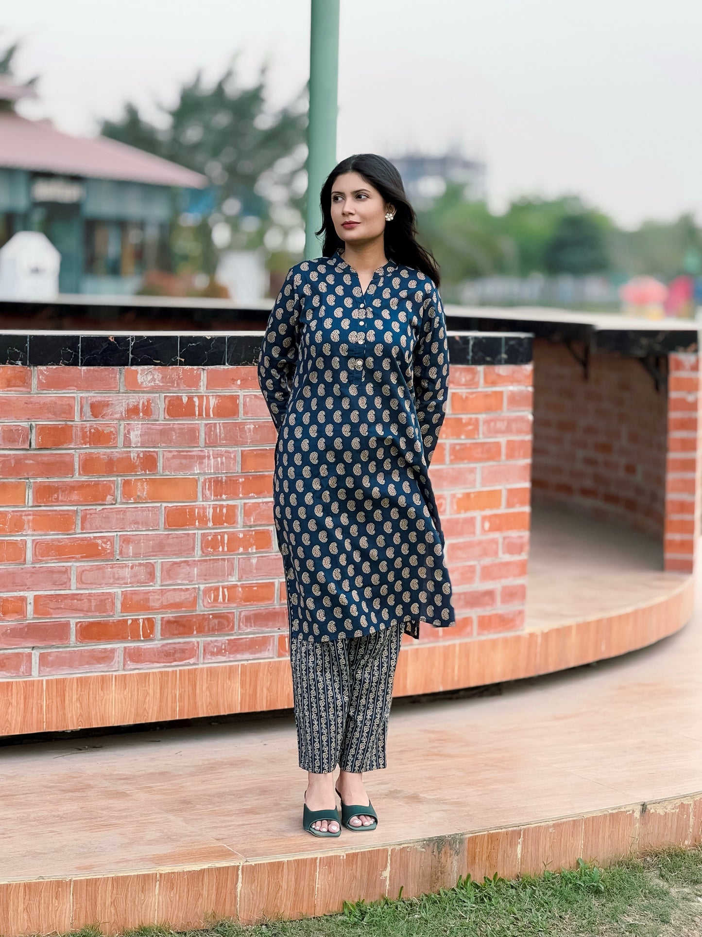 Straight Cut Kurti and Pant