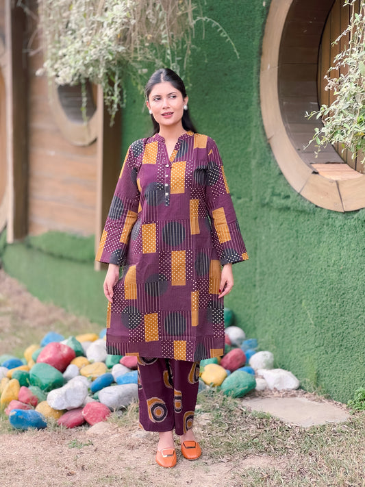 Straight Cut Kurti & Pant