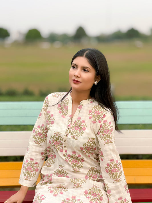 Straight cut Kurti and Pant