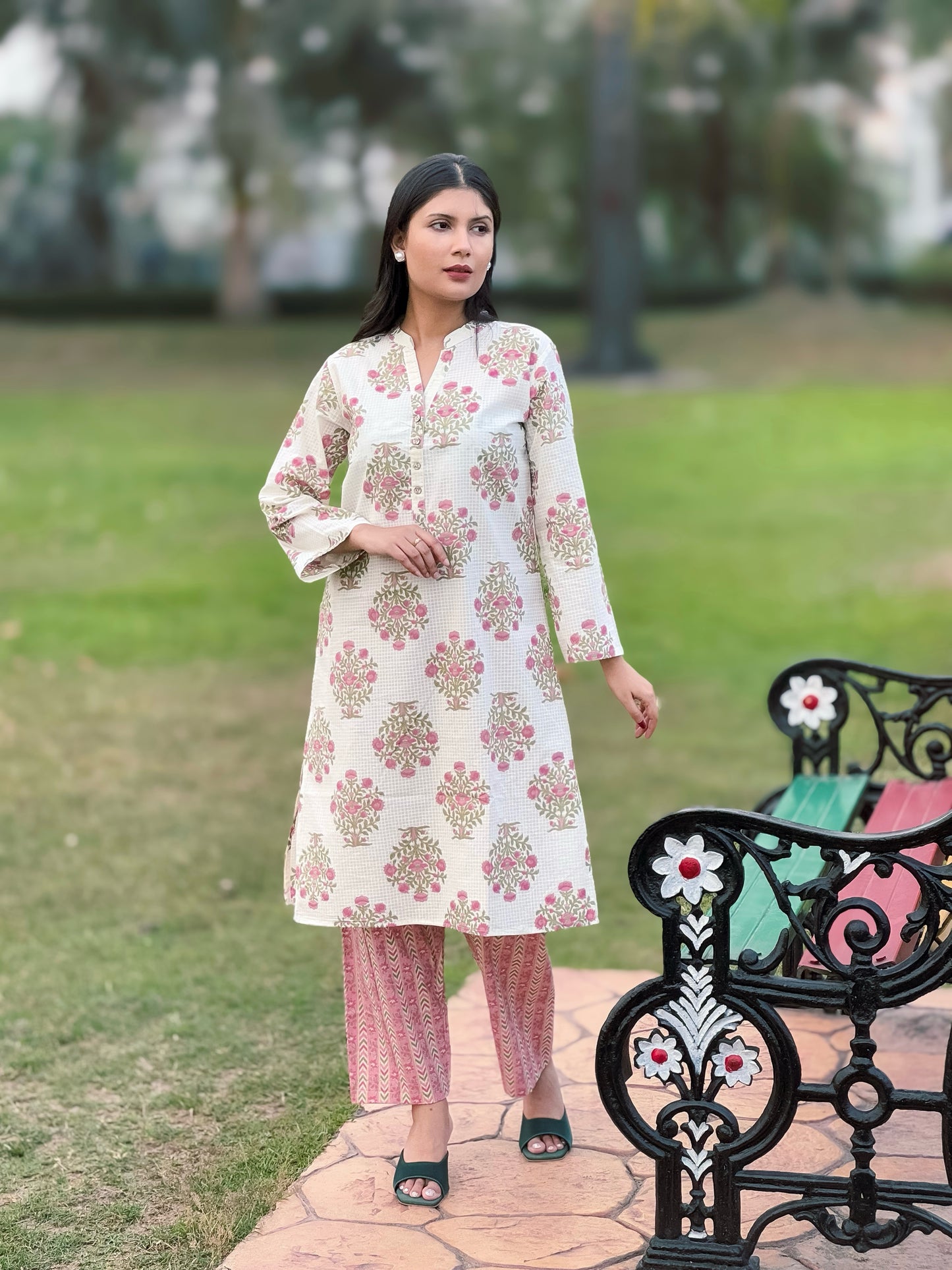 Straight cut Kurti and Pant