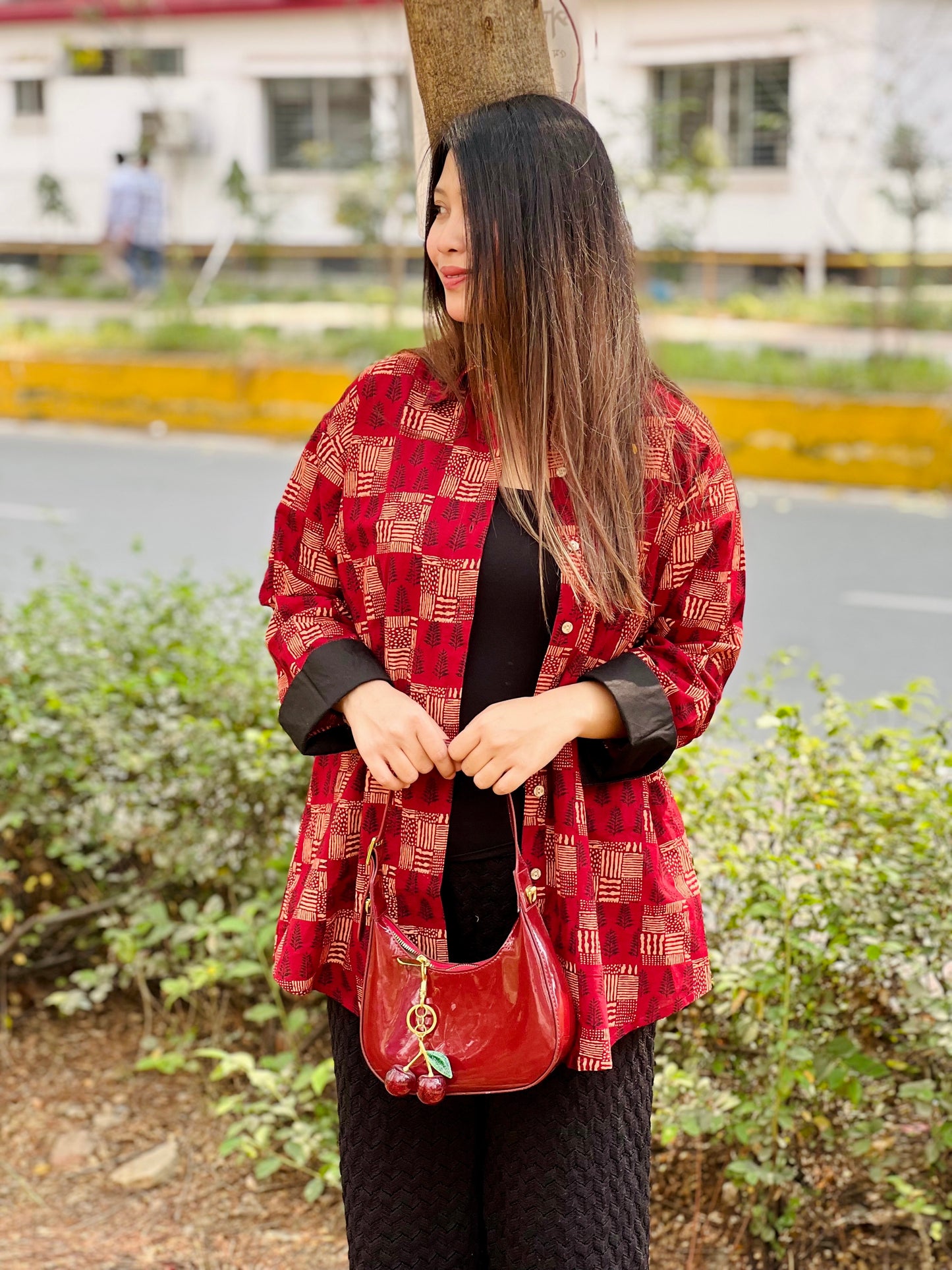 Authentic Ajrakh Cotton Short Shirt