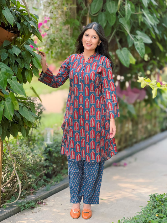 Straight cut Kurti and Pant