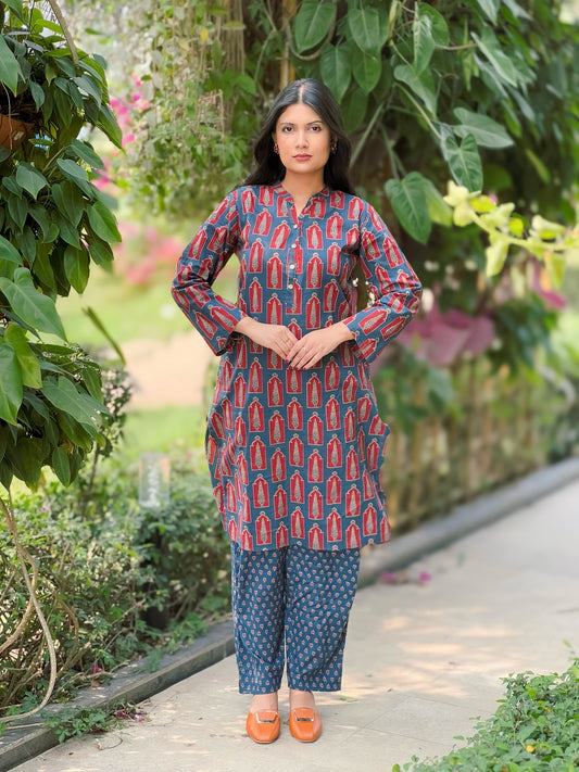 Straight cut Kurti and Pant