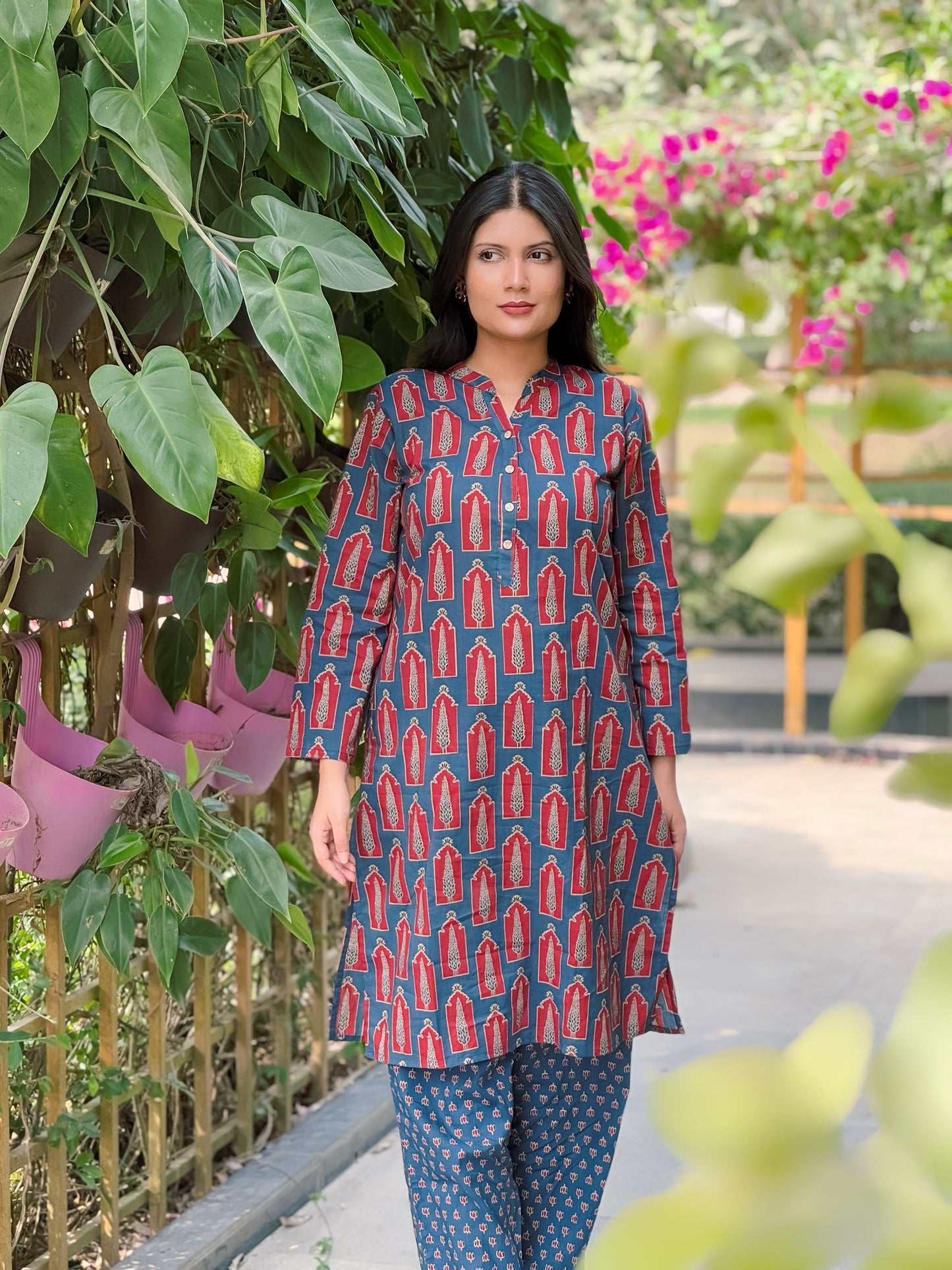 Straight cut Kurti and Pant